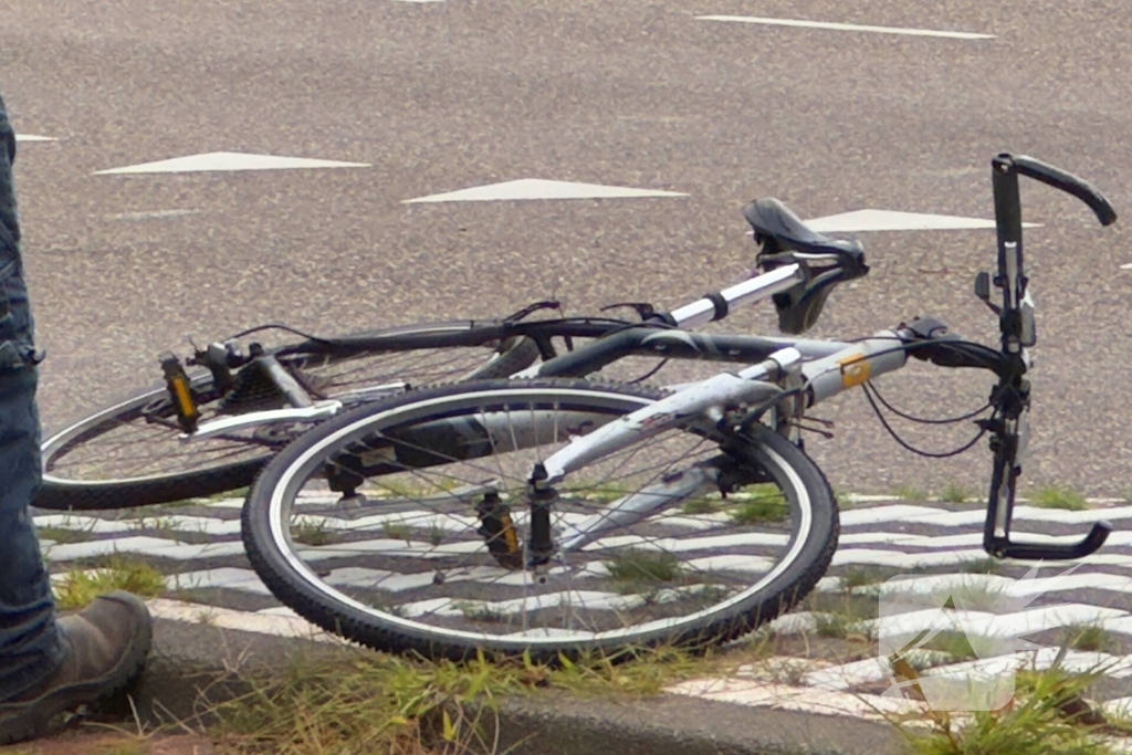 Fietser gewond bij aanrijding met auto