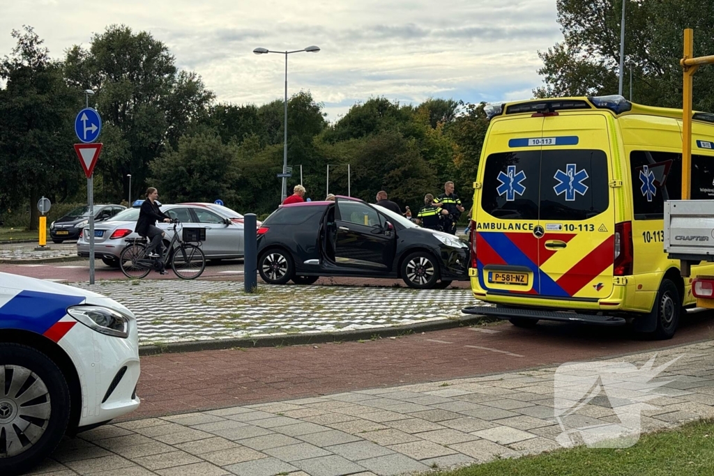 Fietser gewond bij aanrijding met auto