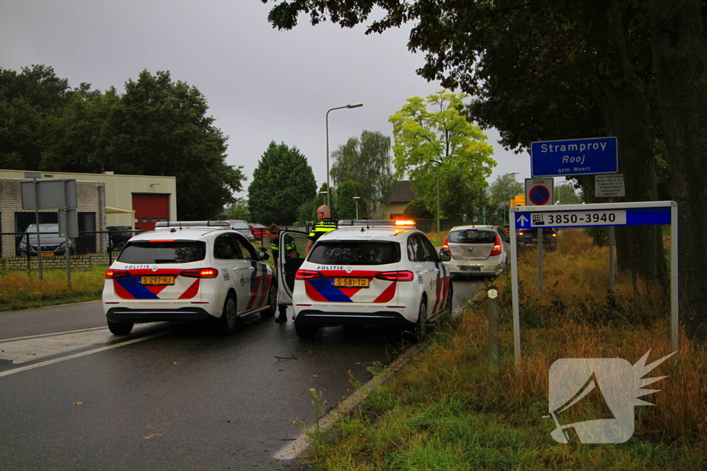 Kop-staartbotsing zonder gewonden in de ochtendspits