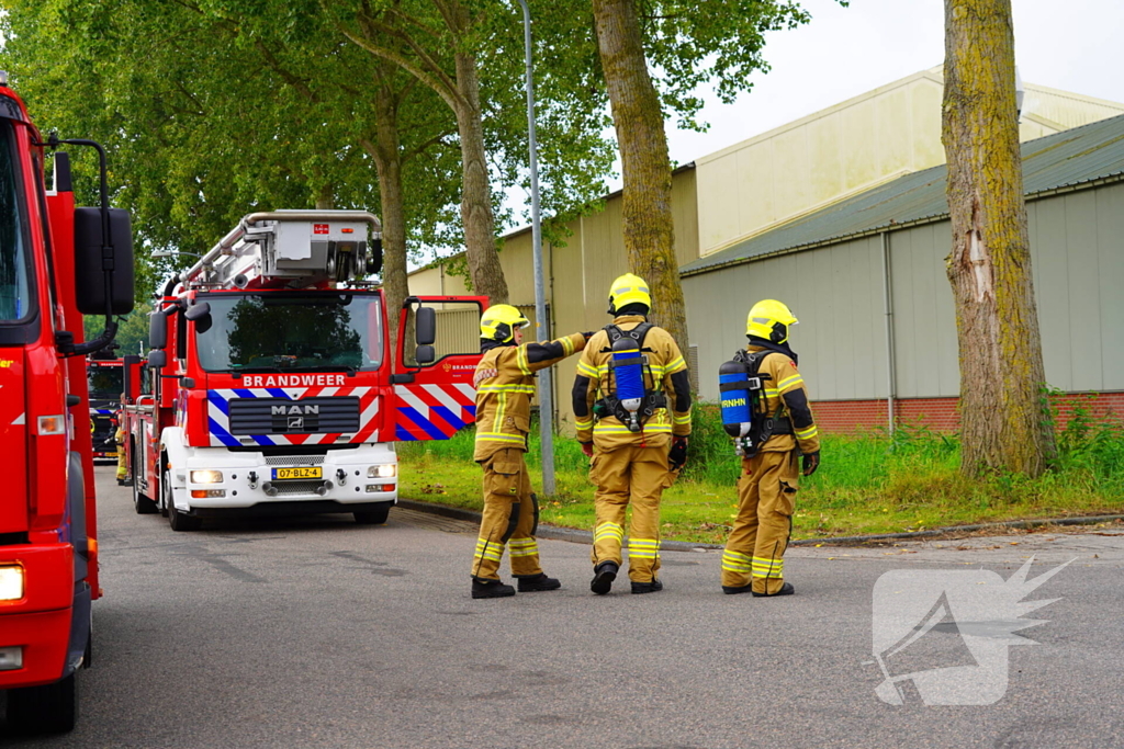 Brand snel onder controle bij zadenbedrijf