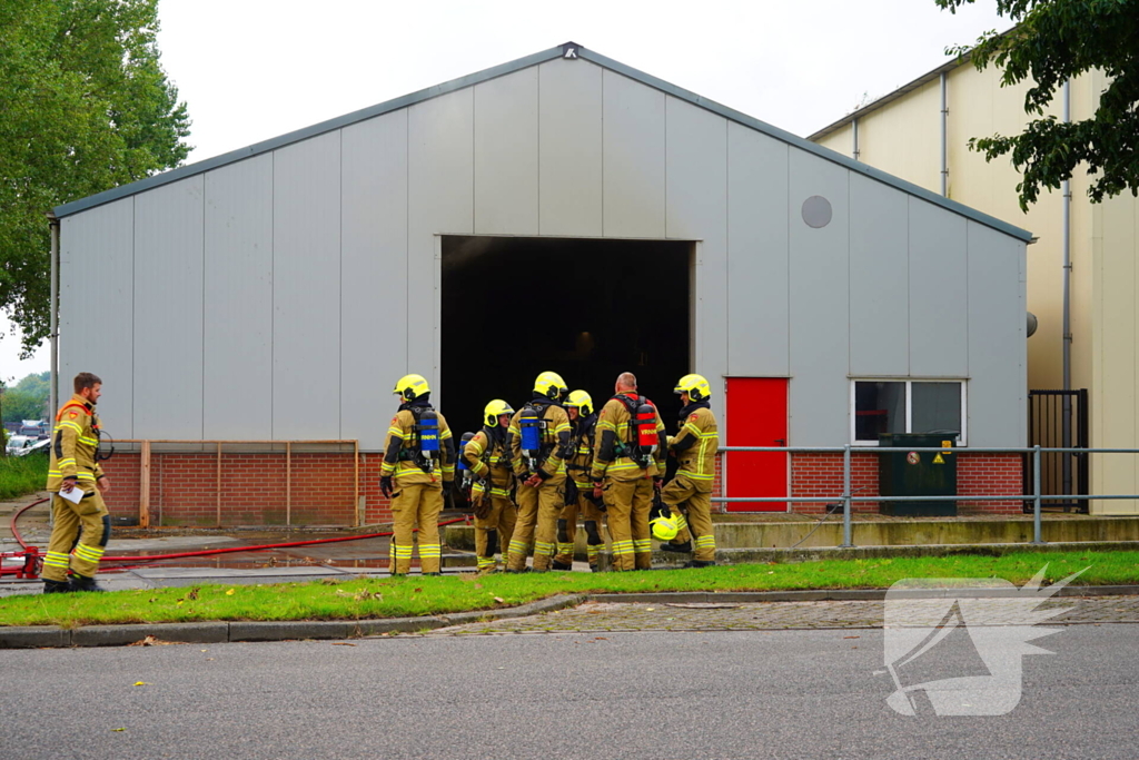 Brand snel onder controle bij zadenbedrijf