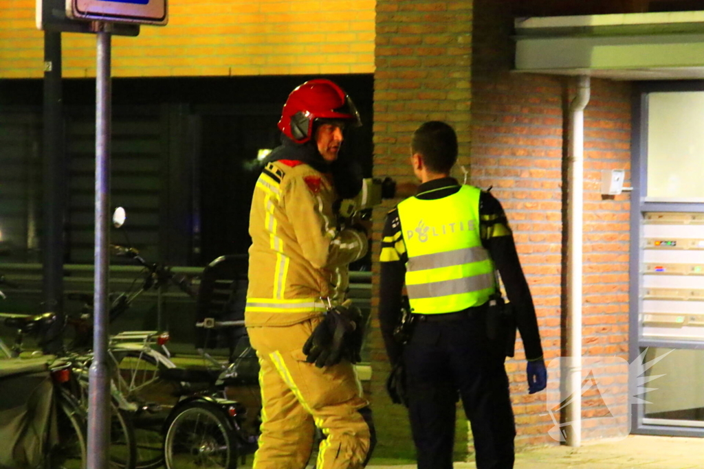 Brand in woning snel geblust