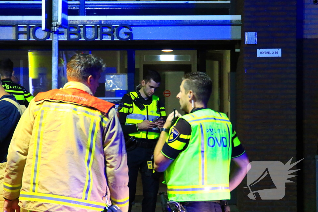 Brand in woning snel geblust