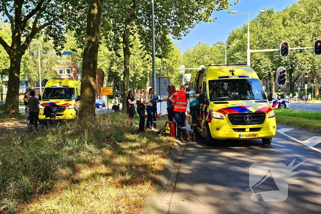 Ernstig ongeval tussen fietser en vrachtwagen