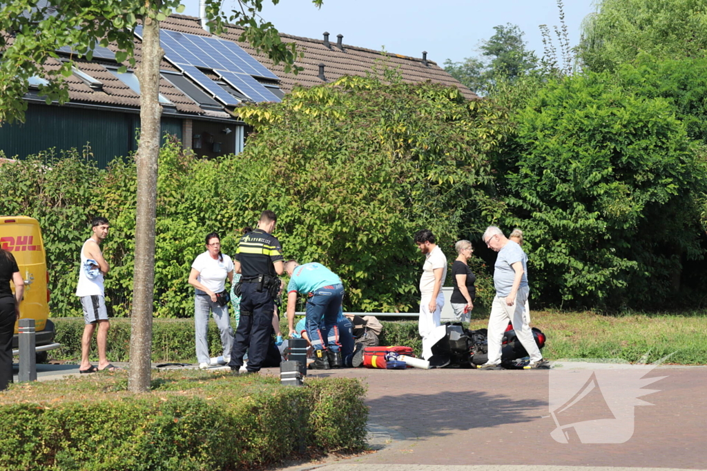 Scooterrijder zwaargewond na ongeluk