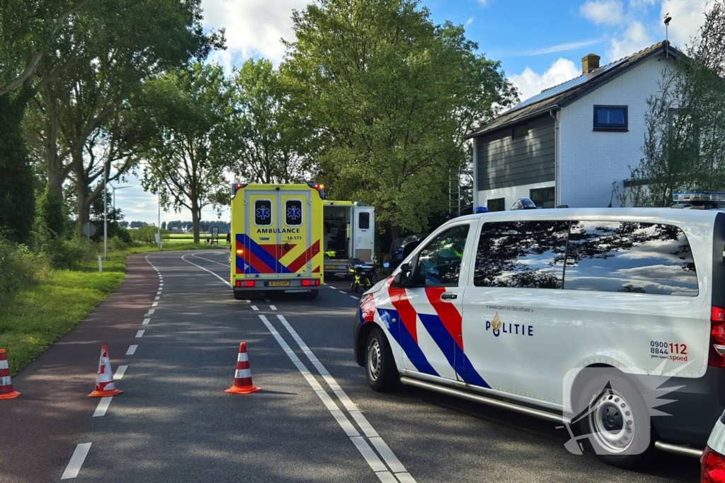 Traumateam ingezet voor gewond persoon