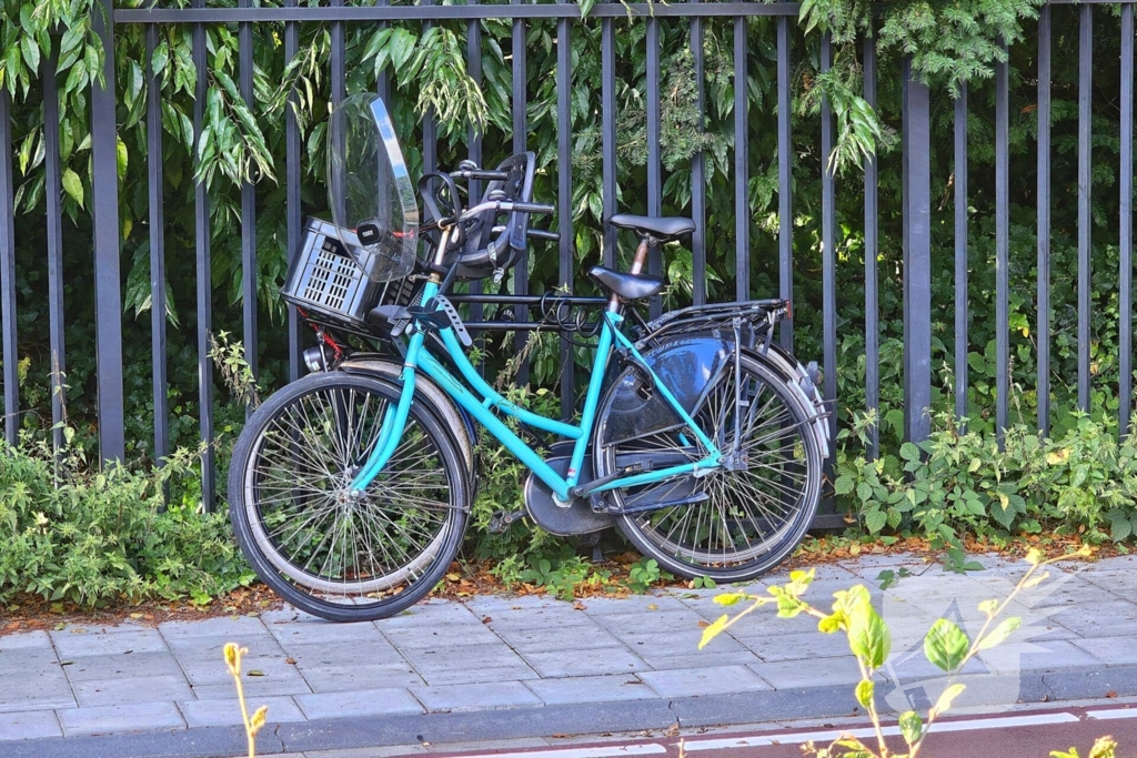 Fietser geschept door automobilist