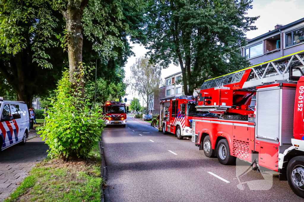 Veel schade na brand in flatwoning