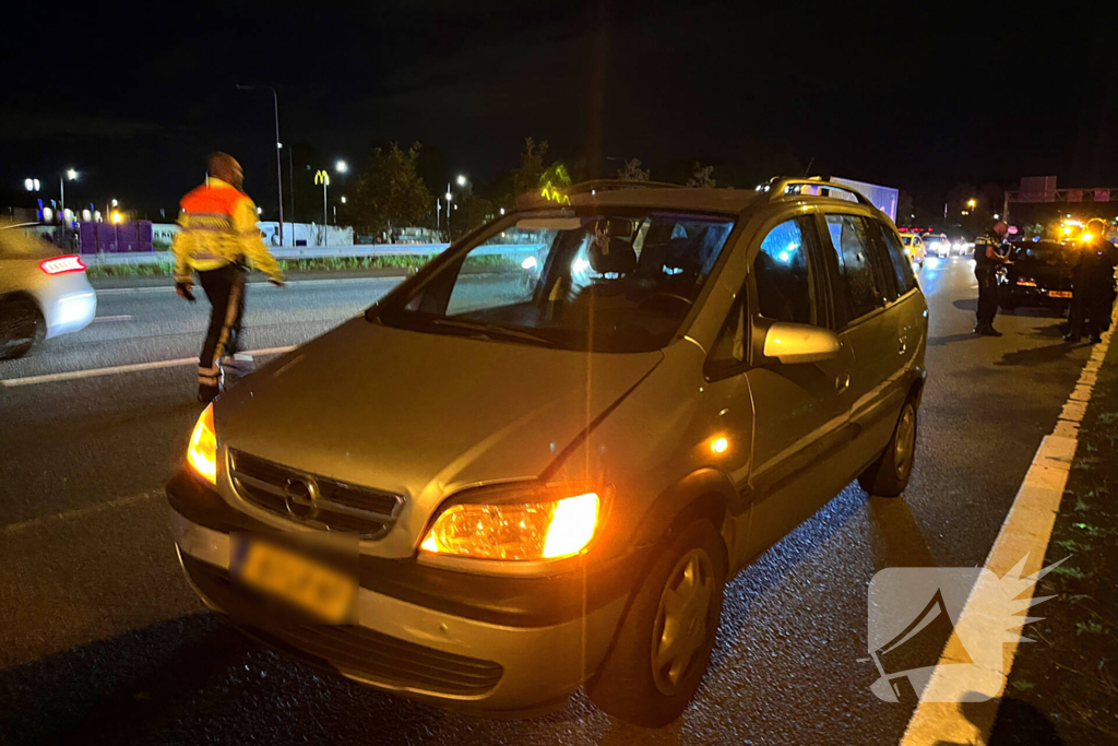 Drie voertuigen betrokken bij kettingbotsing