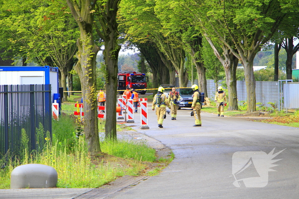 Groot gebied afgezet vanwege gaslekkage