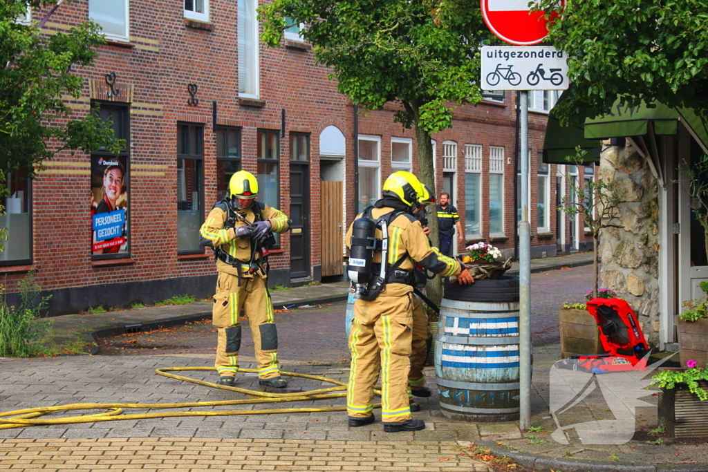 Brand in Grieks restaurant snel onder controle