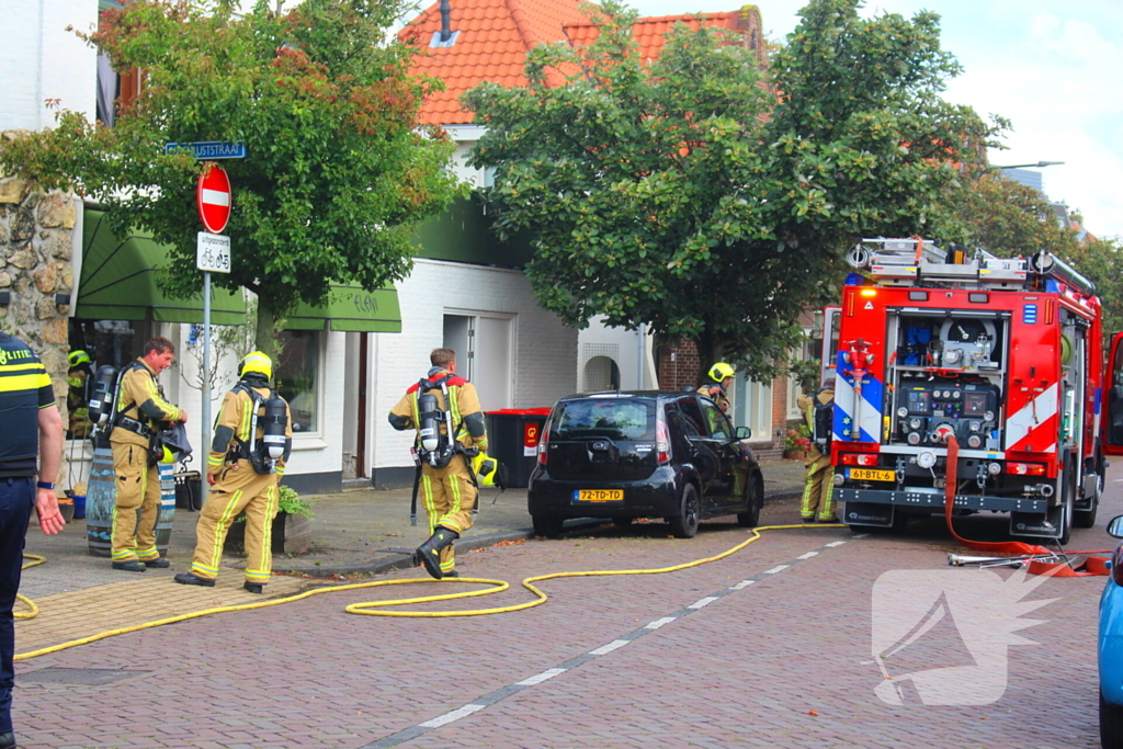 Brand in Grieks restaurant snel onder controle