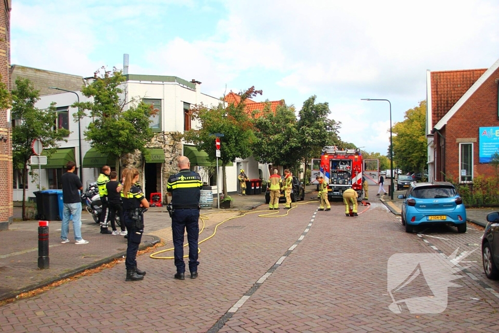 Brand in Grieks restaurant snel onder controle