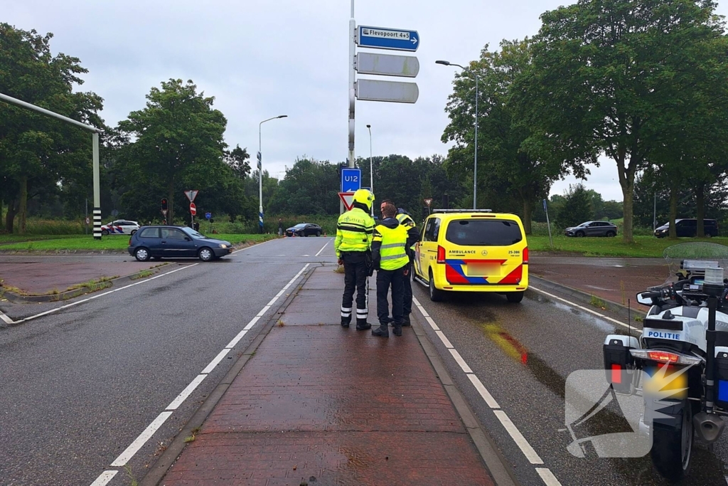 Ernstig verkeersongeval tussen auto en fietser