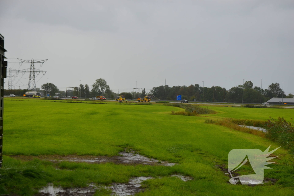 Verkeersongeluk met meerdere voertuigen