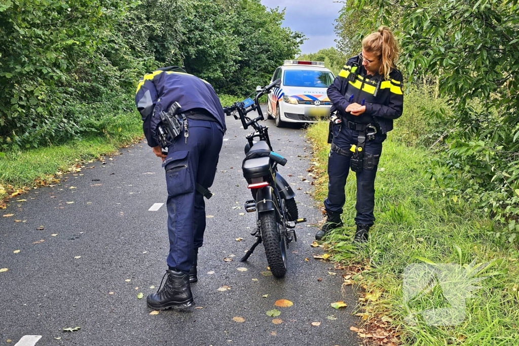 Fietser aangereden door fatbiker