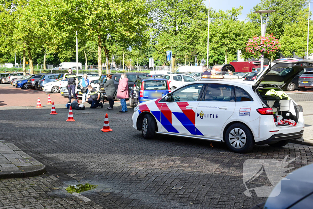 Fietser aangereden door automobiliste