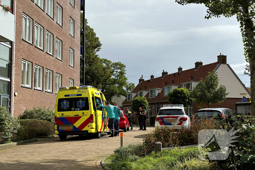 Voorruit gebarsten bij aanrijding met fietser