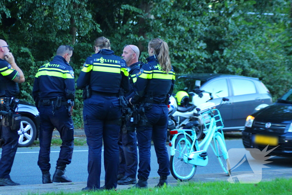 Fietsend kind gewond bij botsing met auto