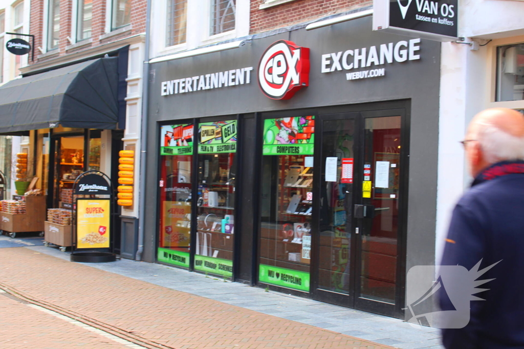 Entertainmentwinkel CEX voor tweede keer overvallen