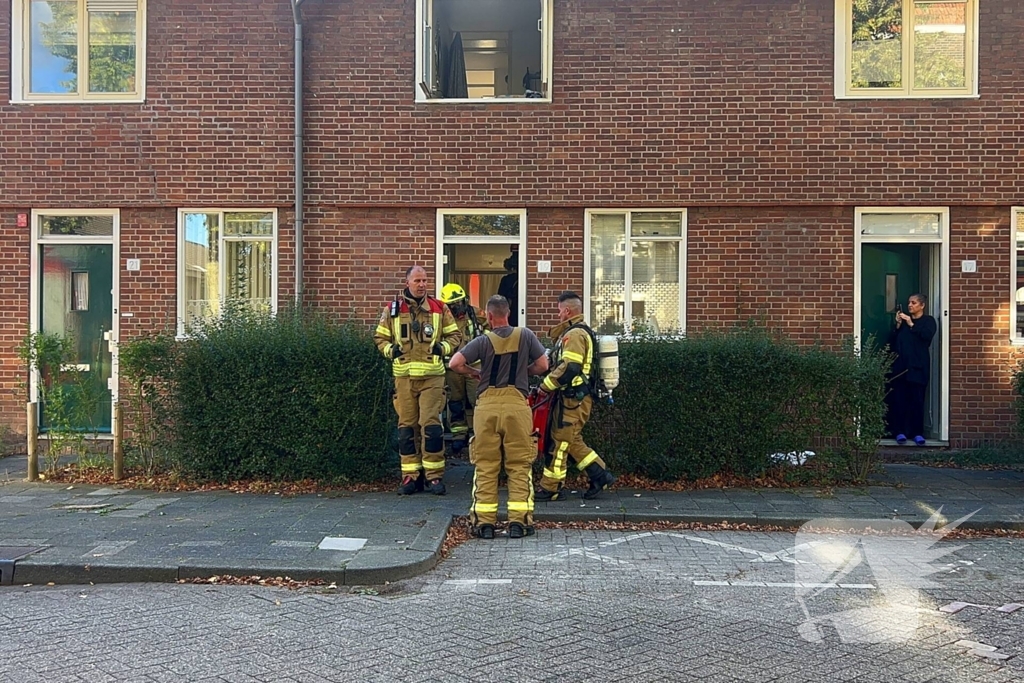 Buren melden keukenbrand