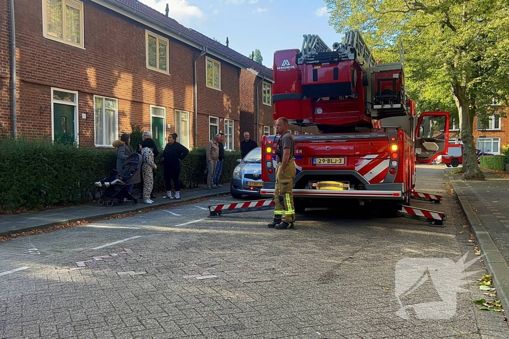 Buren melden keukenbrand