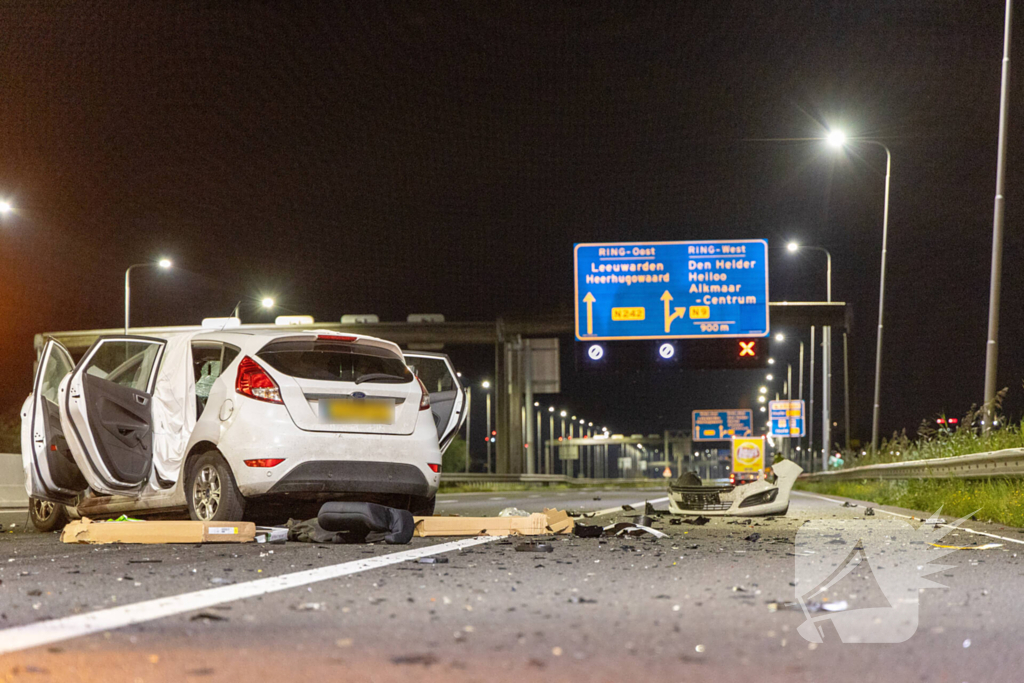 Dodelijk ongeval na botsing met vrachtwagentrailer