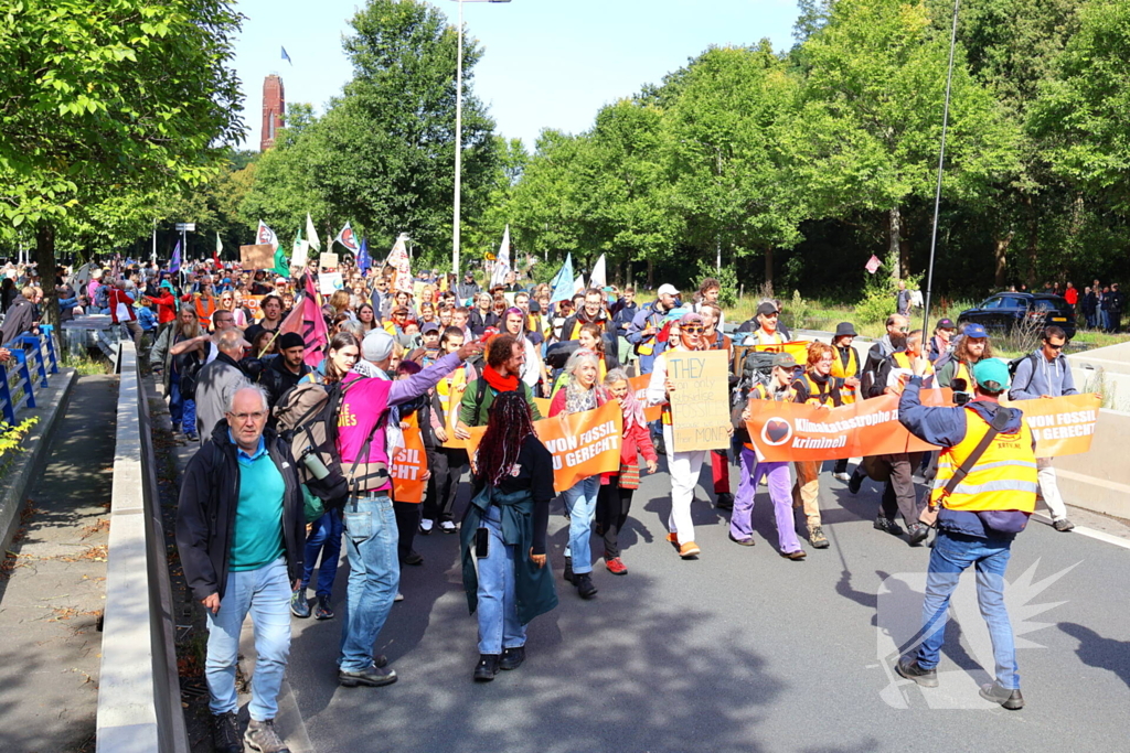 Weinig politie-inzet tijdens XR-blokkade wegens staking