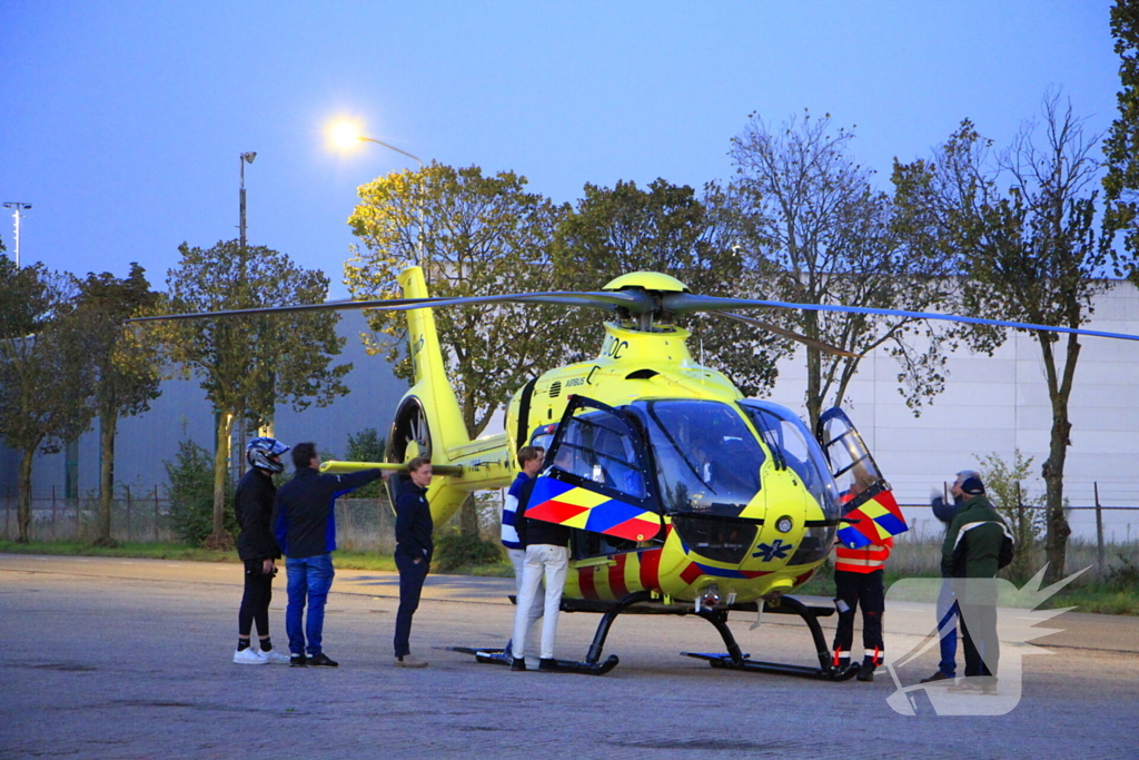 Traumahelikopter ingezet voor medische noodsituatie