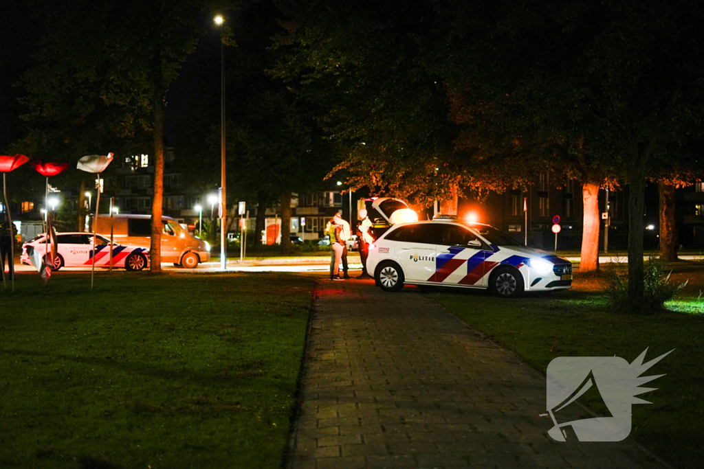 Achtervolging met motor eindigt in het gras