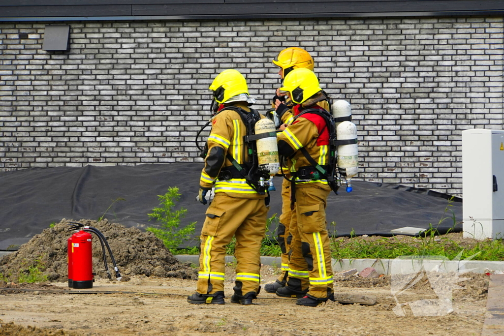 Poederblussers ingezet bij brand in stroomkast