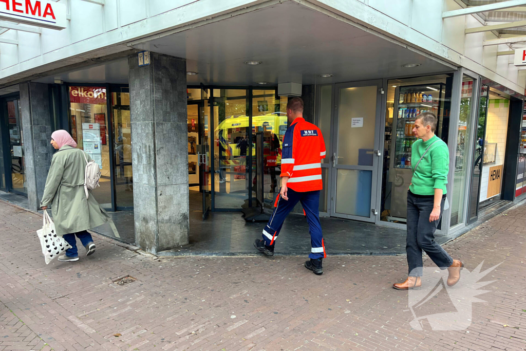 Traumahelikopter landt midden in het centrum