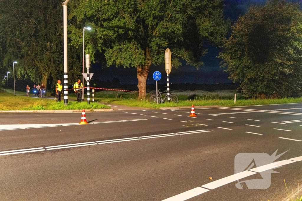 Fietser overlijd na botsing met auto