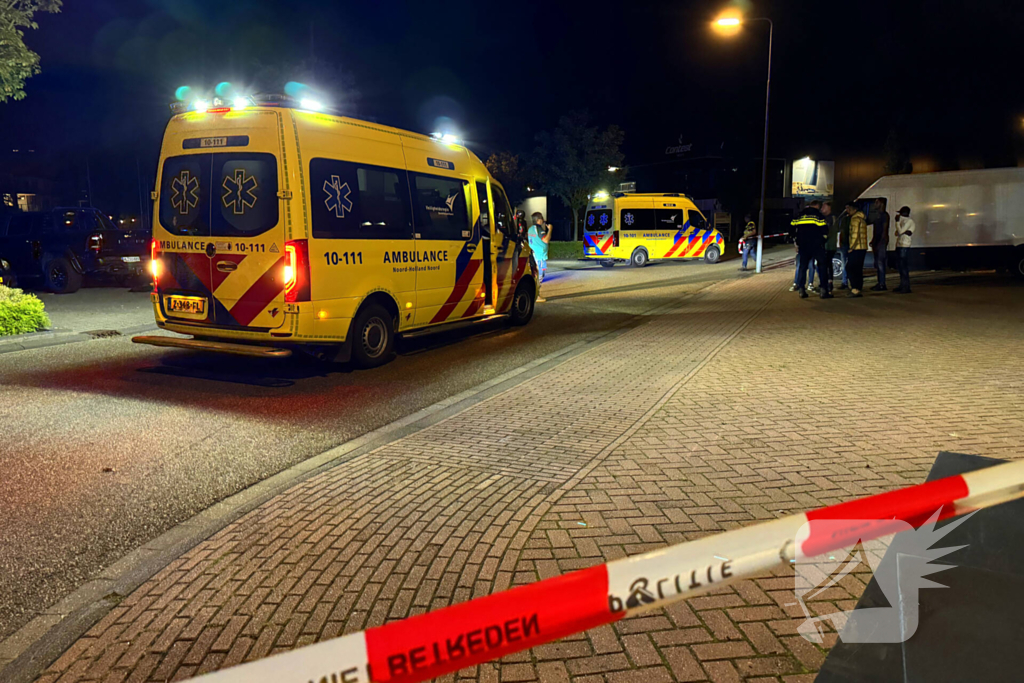 Gewonde bij schietpartij, politie start onderzoek