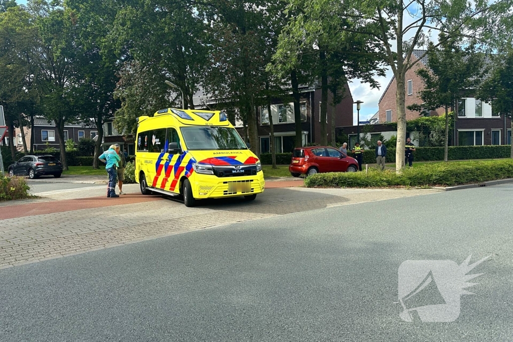 Fietser in botsing gekomen met automobilist