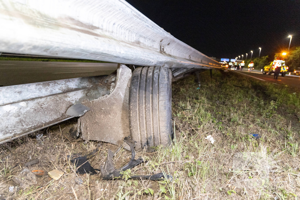 Peperdure Porsche total-loss na aanrijding