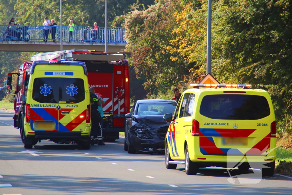 Twee voertuigen betrokken bij aanrijding