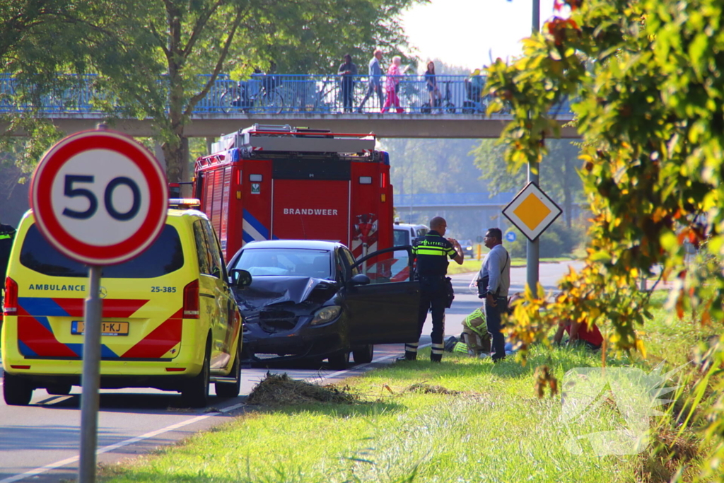 Twee voertuigen betrokken bij aanrijding