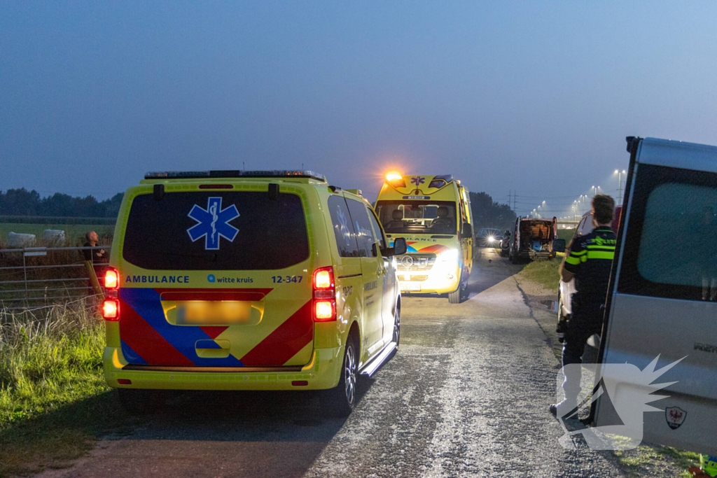 Jonge motorcrosser ernstig gewond bij ongeval