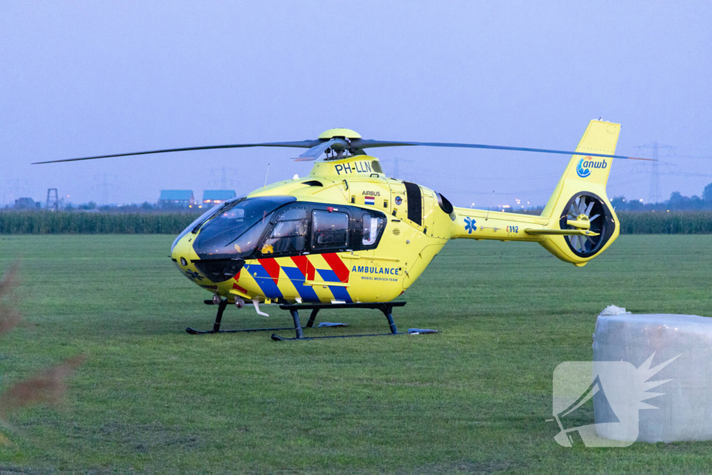 Jonge motorcrosser ernstig gewond bij ongeval