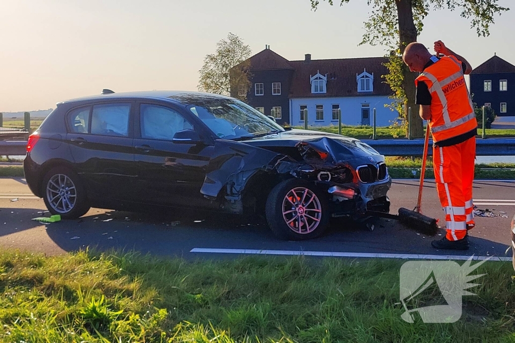 Meerdere voertuigen betrokken bij ongeval