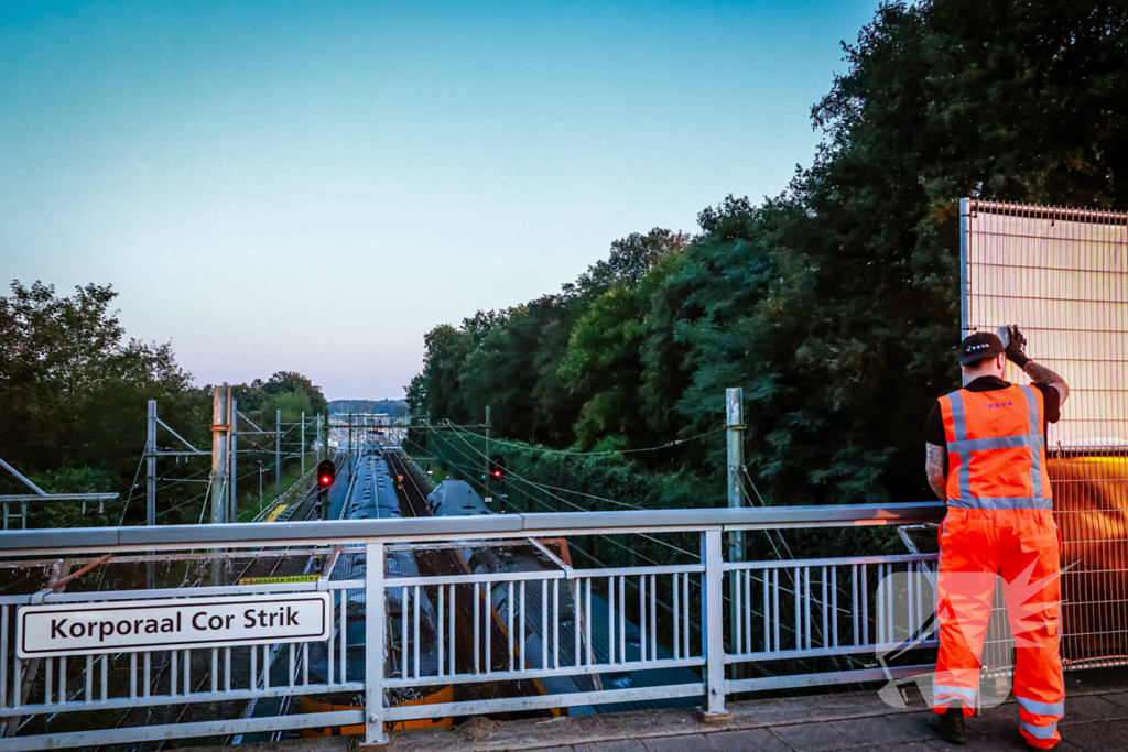 Scooterrijder overleden bij aanrijding met trein