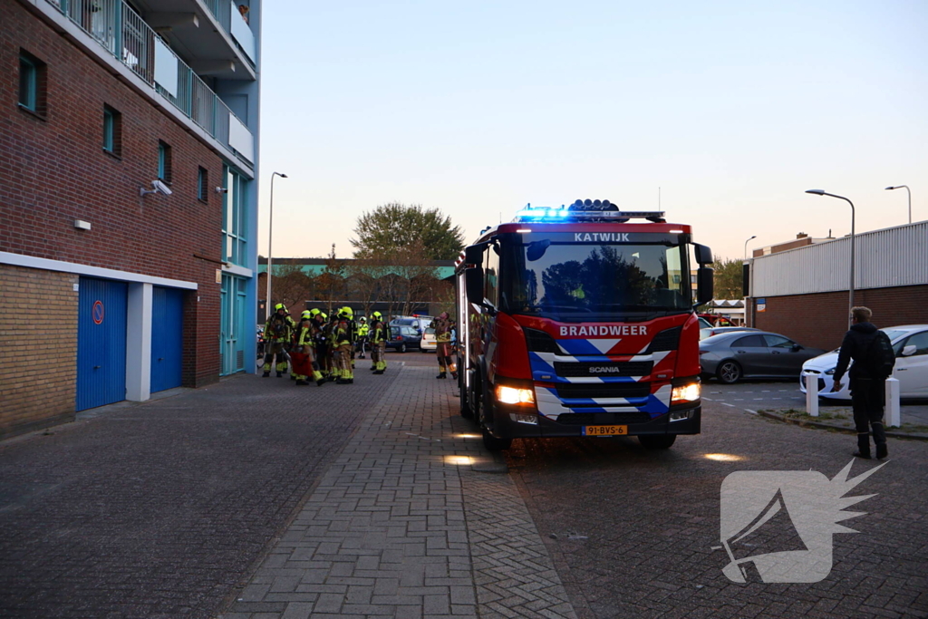 Barbecue op balkon zorgt voor inzet brandweer