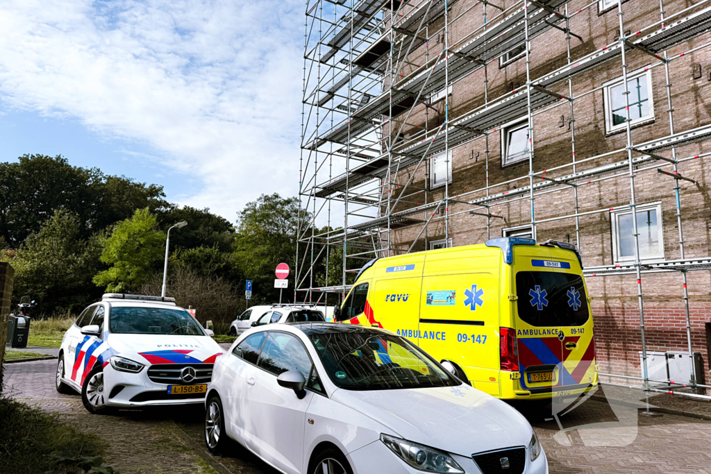 Flatwoningen ontruimd door gaslucht