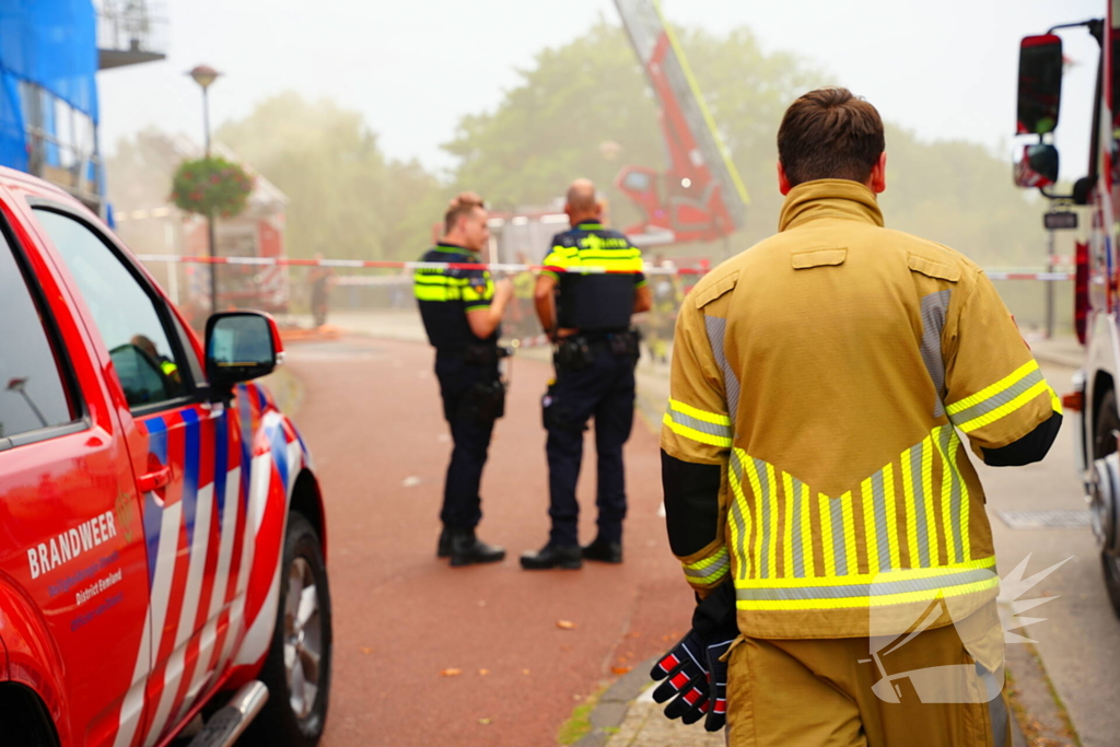 Veel rook bij brand in afhaalrestaurant