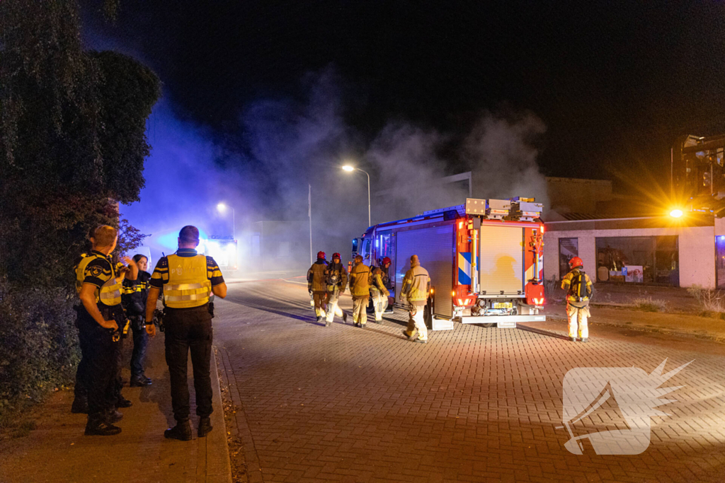 Brand in kledingcontainer veroorzaakt schade aan kringloopwinkel