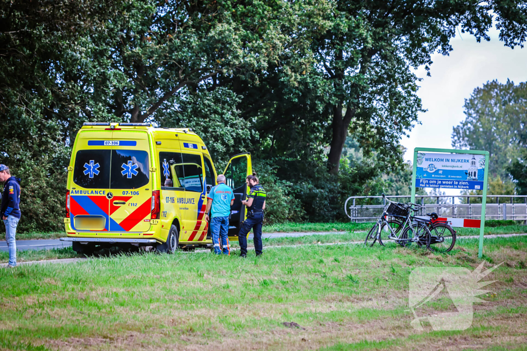 Fietser gewond bij aanrijding met auto