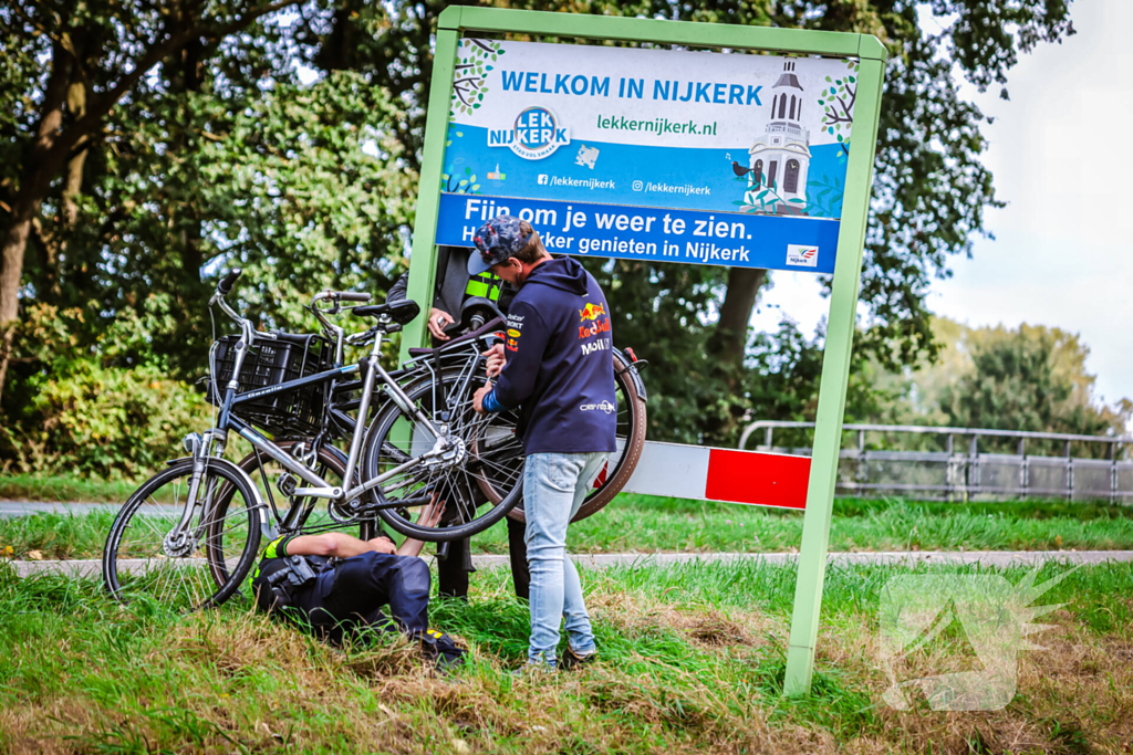 Fietser gewond bij aanrijding met auto