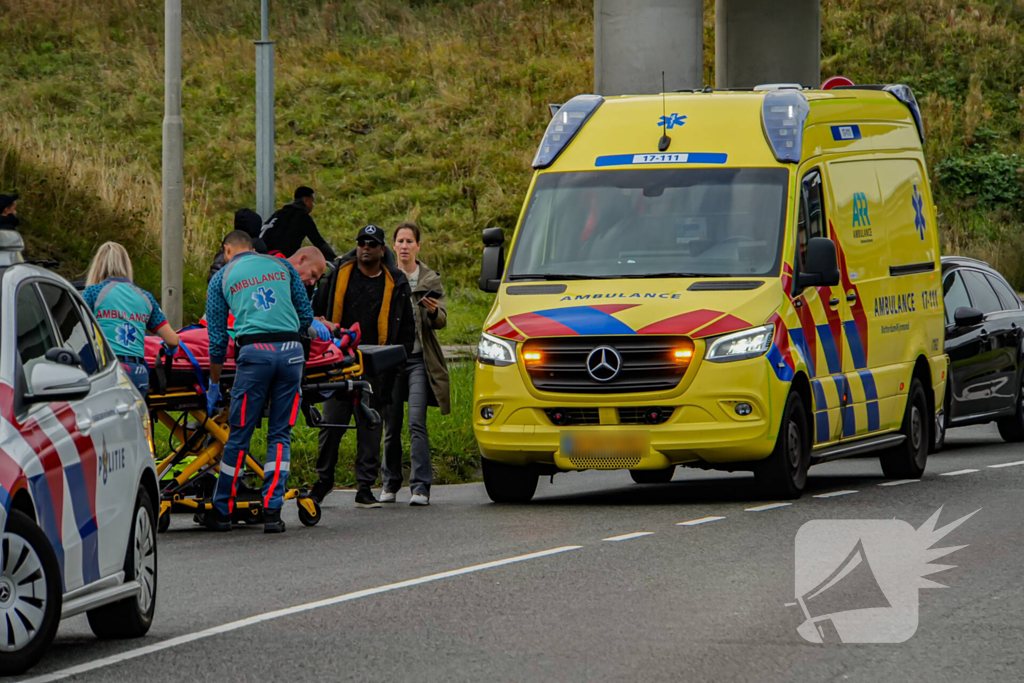 Traumateam ingezet na botsing tussen twee voertuigen