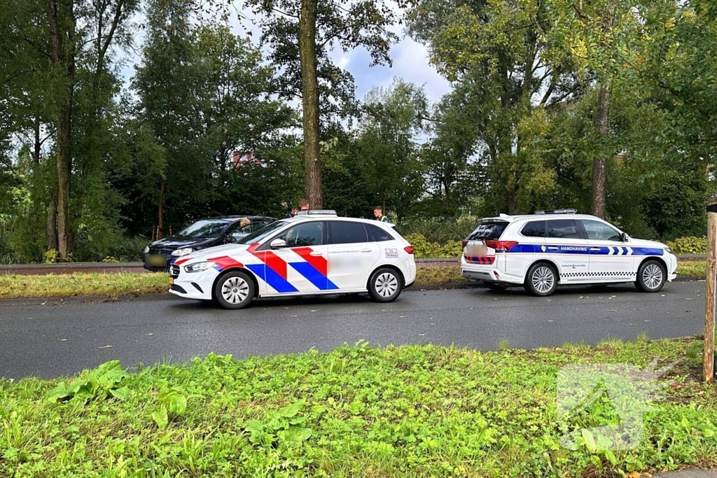 Bestuurder verliest controle en botst tegen boom